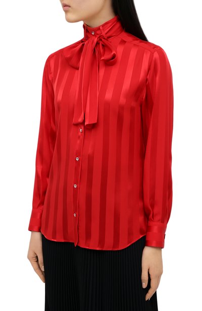 Атласная блузка DOLCE & GABBANA, арт. F5L73T/FJ1HS, фото 3