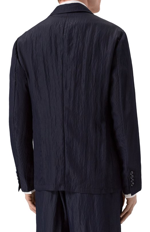 Пиджак из вискозы Giorgio Armani GM003230/TE20289 Синий  GM003230/TE20289 Фото 4