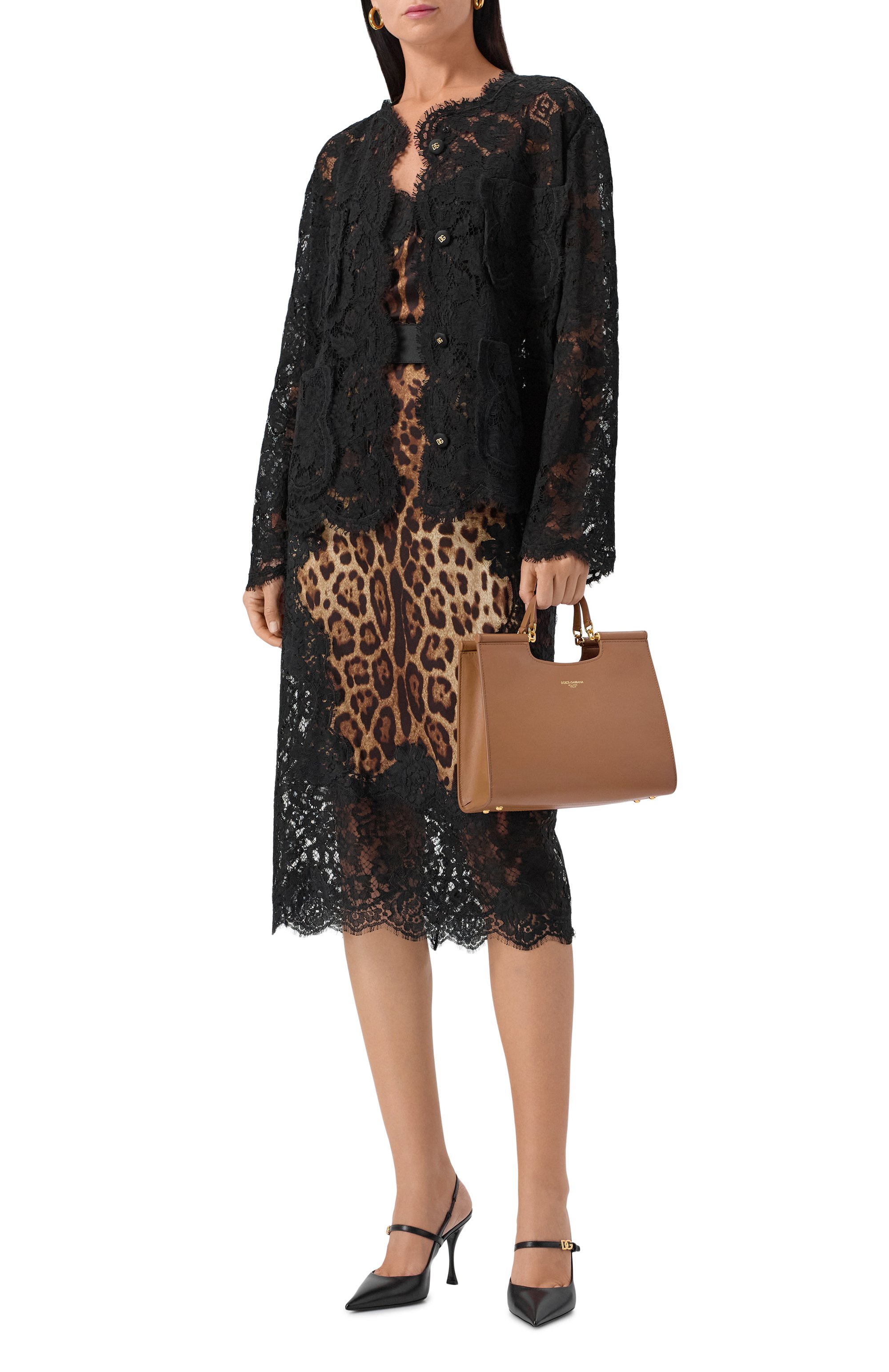 Сумка sicily shopper small DOLCE & GABBANA светло-коричневого цвета по цене 241500 руб., арт. BB7728/B7321, фото 7 Сумка sicily shopper small DOLCE & GABBANA, арт. BB7728/B7321, фото 7