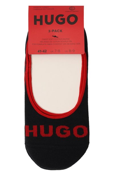 Мужские комплект из трех пар подследников HUGO, арт. 50514921