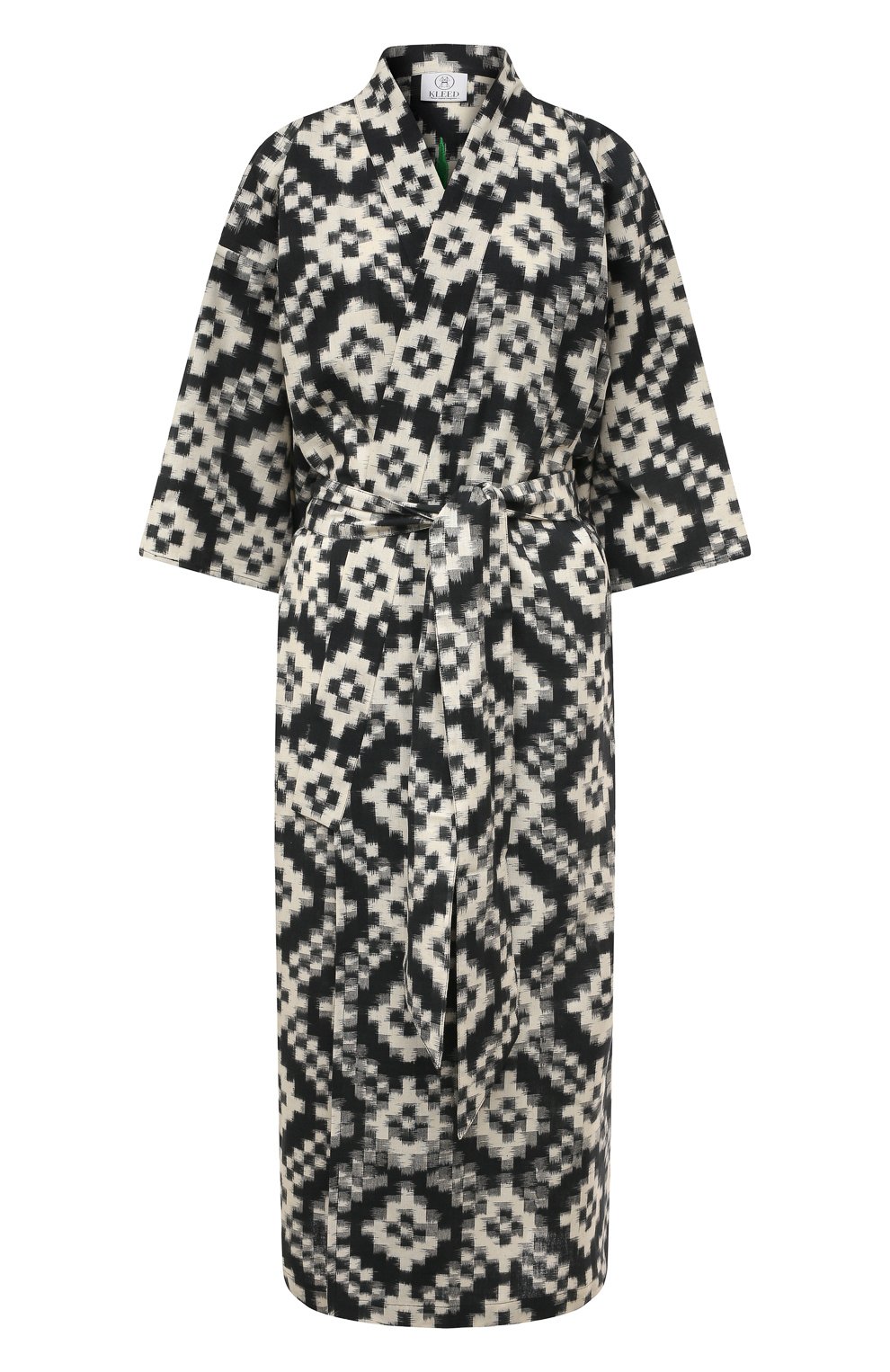 Хлопковое кимоно KLEED LOUNGEWEAR, арт. M0MBASA BLACK KIM0N0, фото 1