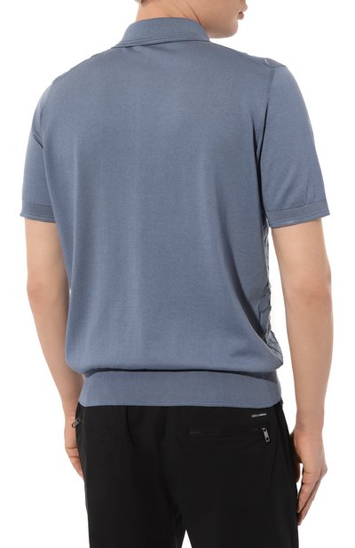 Поло из хлопка и шелка STEFANO RICCI, арт. K818068P31/F24173, фото 4