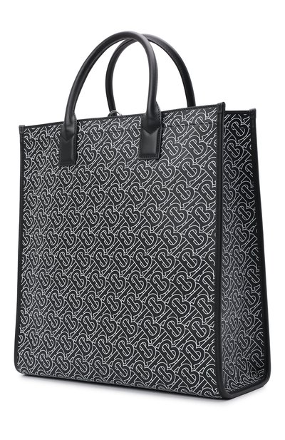 Кожаная сумка-тоут BURBERRY, арт. 8049435, фото 4