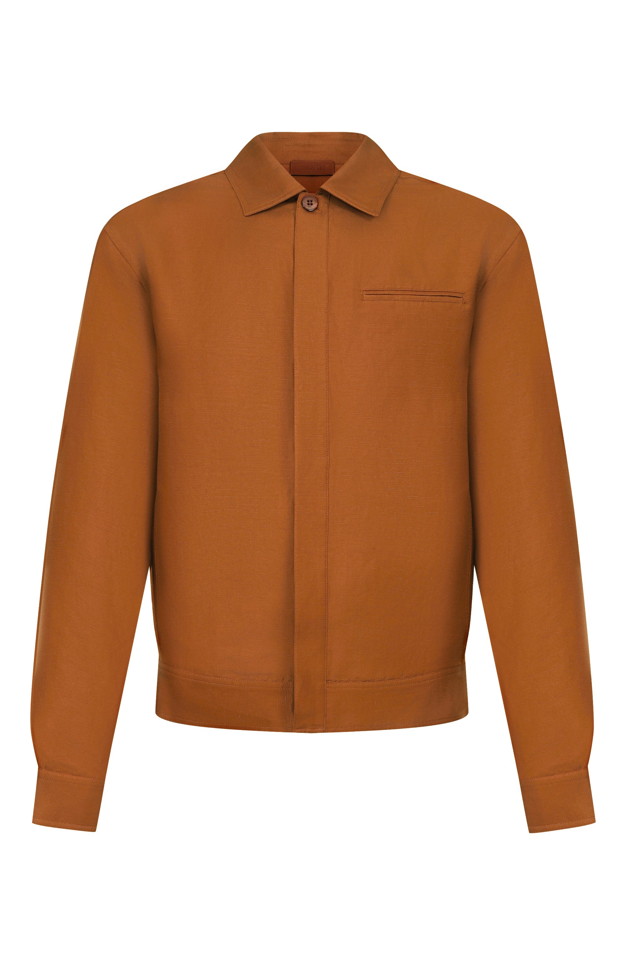 Куртка-рубашка изо льна и шелка MVST, арт. M26.2PM.B011/F123 LIN0 SETA, фото 1