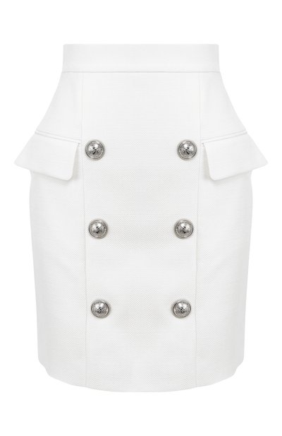 Женская юбка из вискозы BALMAIN, арт. SF24082/V051