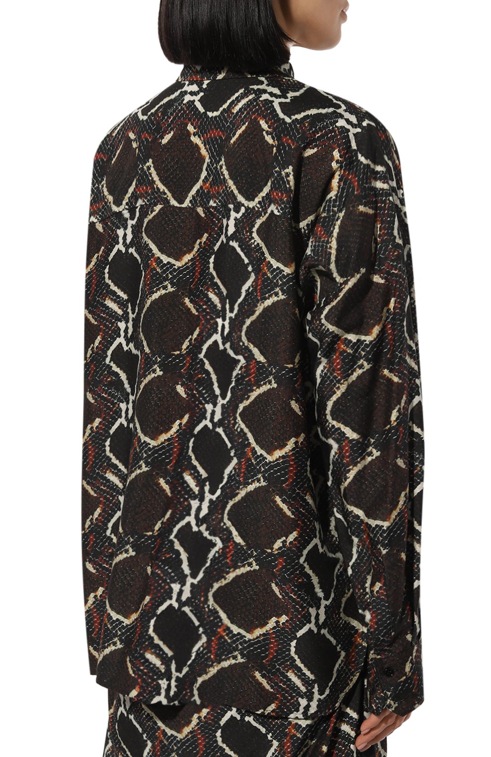 Рубашка из вискозы и шелка IRO, арт. WM18AMBRINE, фото 4