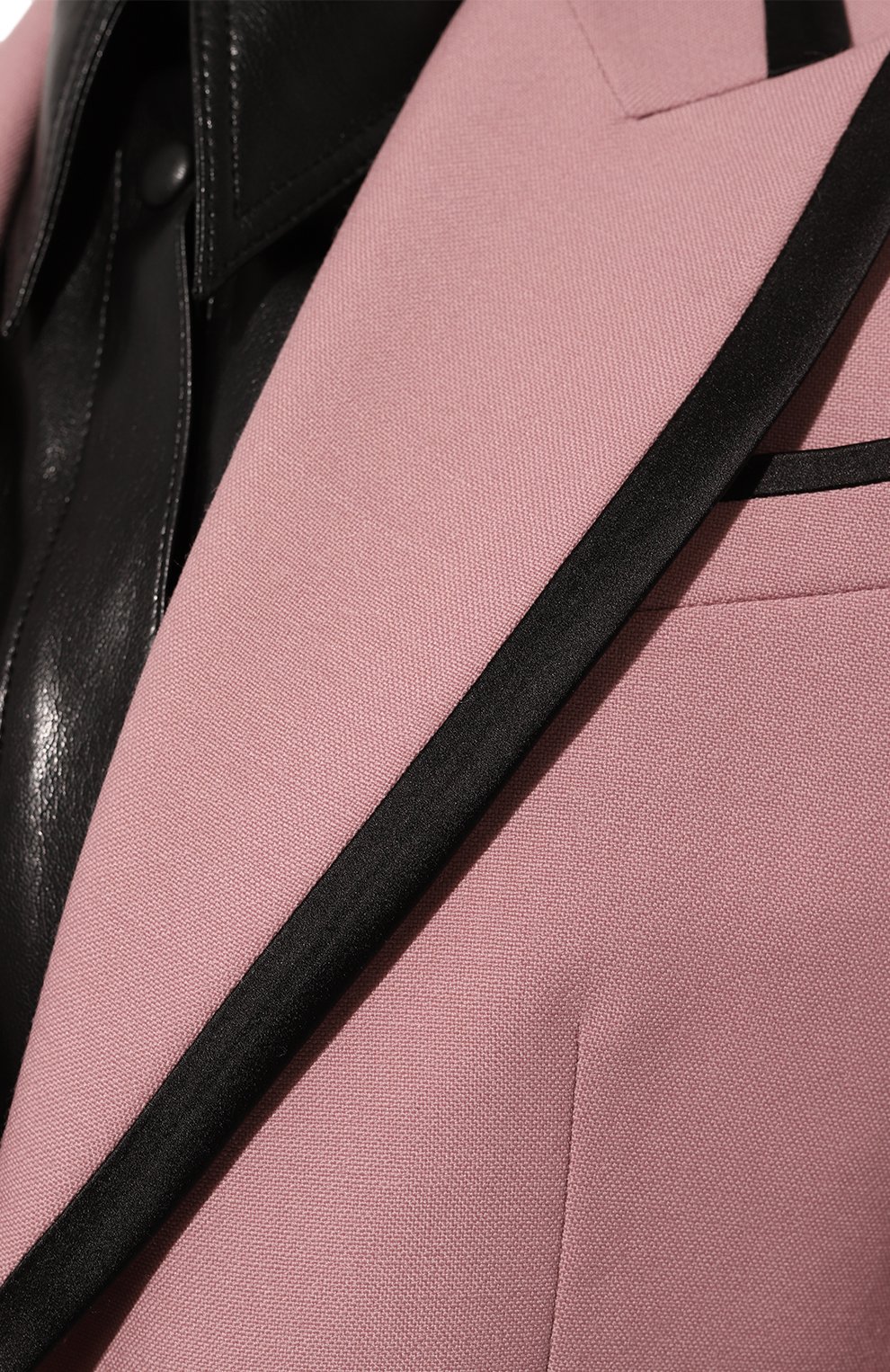 Шерстяной жакет с отделкой перьями GUCCI, арт. 681113 Z8AVY, фото 5