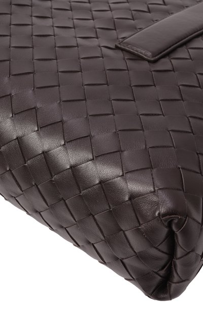 Портфель intrecciato soft BOTTEGA VENETA темно-коричневого цвета по цене 471000 руб., арт. 815784/V2HL1, фото 3 Портфель intrecciato soft BOTTEGA VENETA, арт. 815784/V2HL1, фото 3