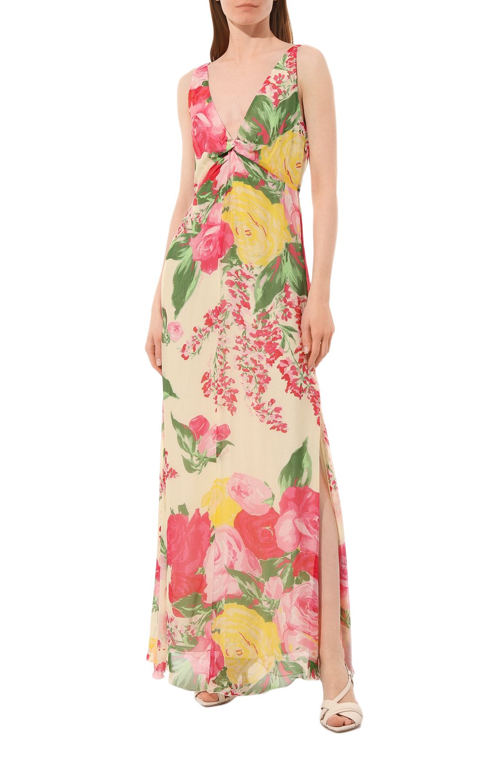 Платье из шелка и вискозы BLUGIRL, арт. RA3148/T3079, фото 3