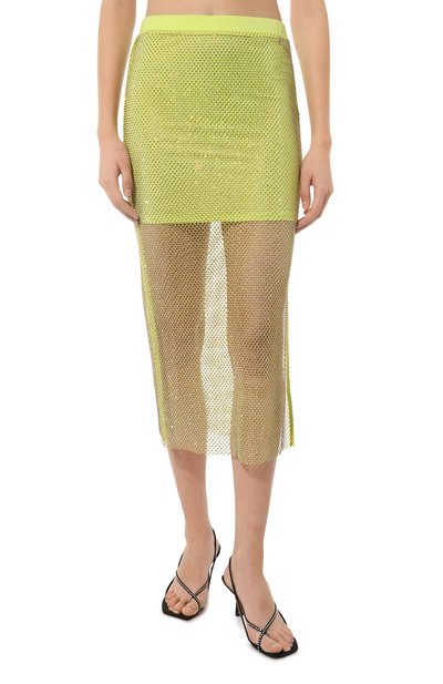 Юбка с отделкой стразами PATRIZIA PEPE, арт. 8G0328_A9U8, фото 3