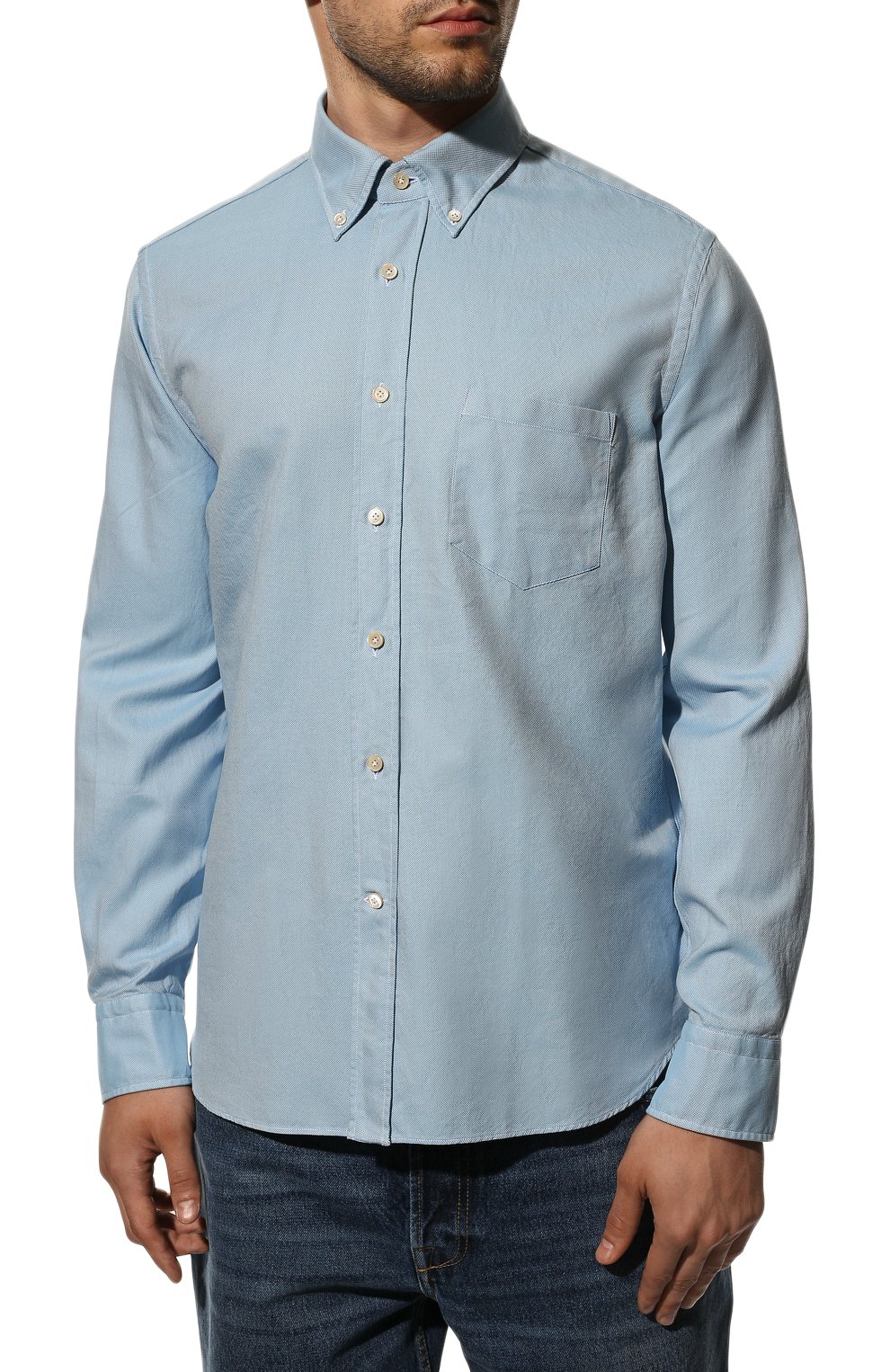 Хлопковая рубашка ALESSANDRO GHERARDI, арт. CASUAL/6601, фото 3