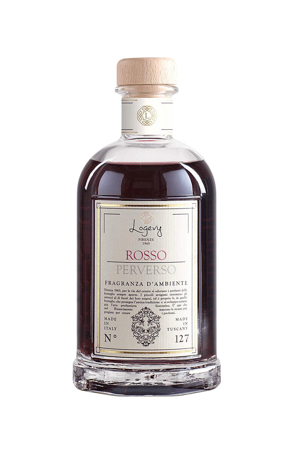 Диффузор rosso perverso / "красное перверсо" (1000ml) LOGEVY FIRENZE 1965, арт. 8050519373821, фото 1