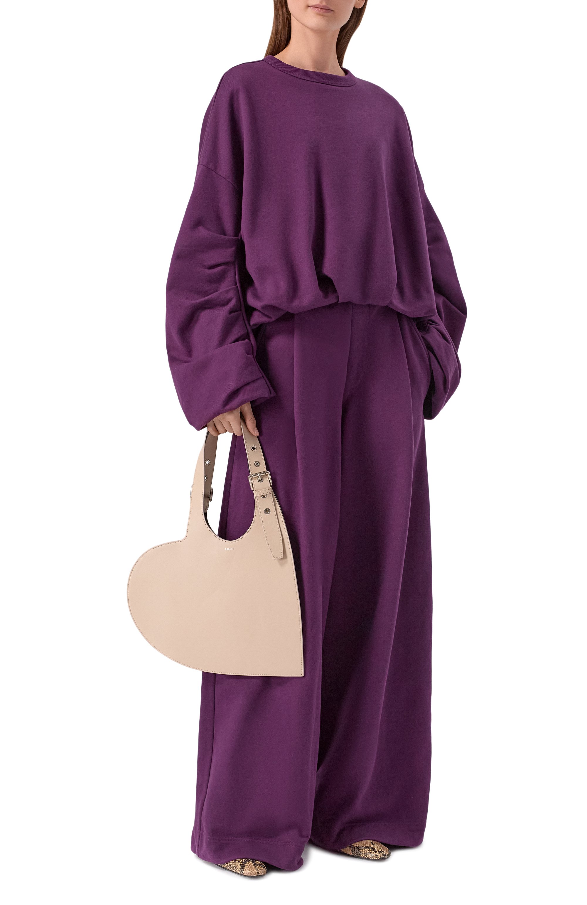 Сумка belt heart COPERNI бежевого цвета по цене 59950 руб., арт. C0PBA112F6066, фото 3 Сумка belt heart COPERNI, арт. C0PBA112F6066, фото 3