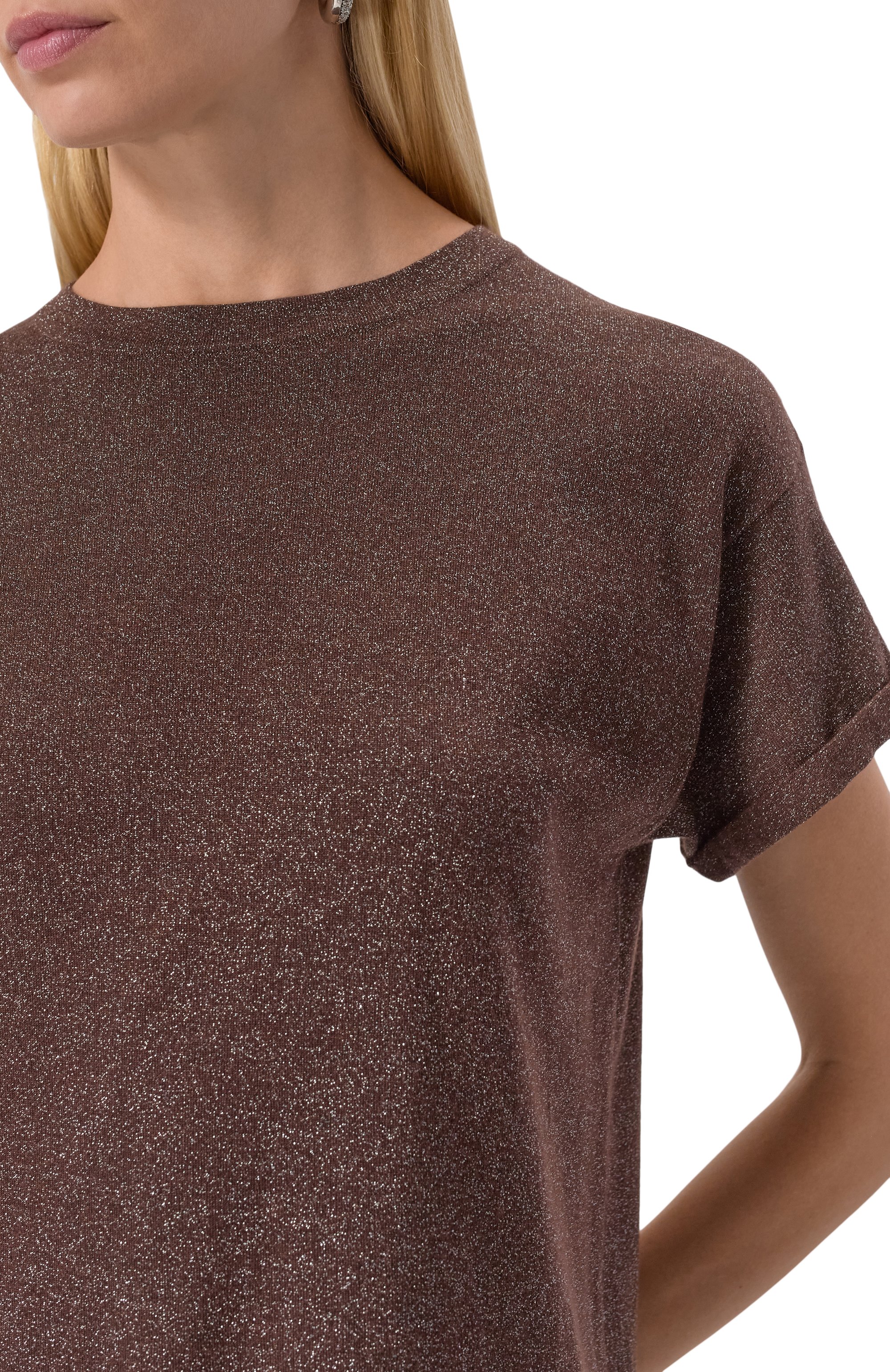 Пуловер из кашемира и шелка BRUNELLO CUCINELLI, арт. M41810000P, фото 5