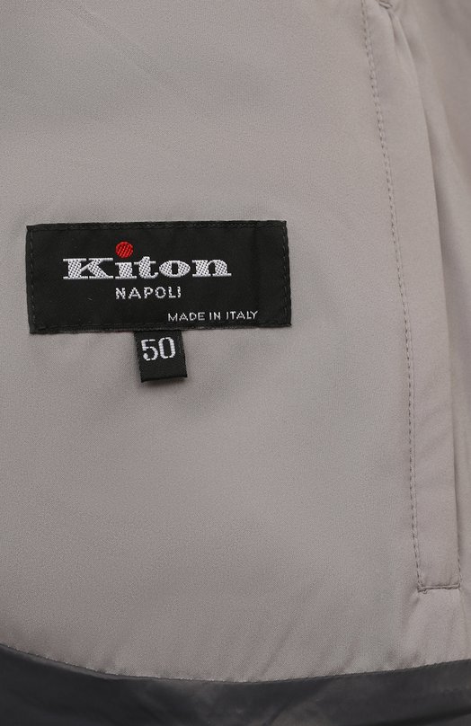 Пуховик Kiton UW1961V0457F04 Серый  UW1961V0457F04 Фото 6