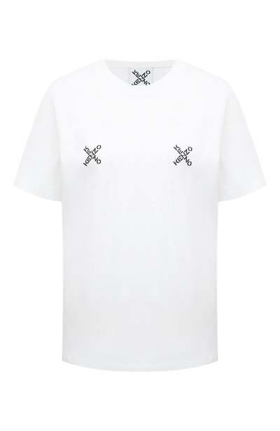 Женская хлопковая футболка kenzo sport KENZO, арт. FA62TS9104SJ