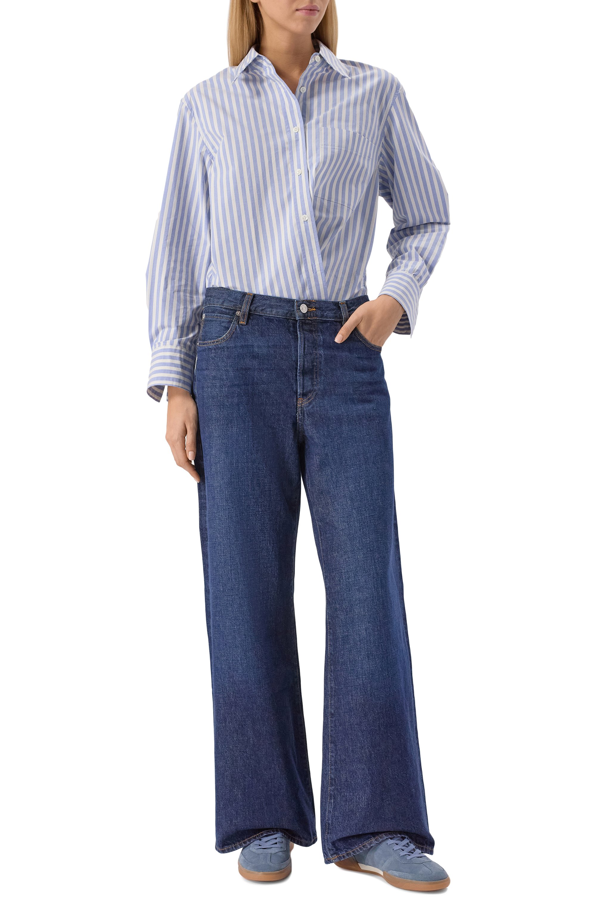 Замшевые кеды brenta BOSS, арт. 50536645, фото 3