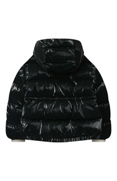 Детская пуховая куртка MONCLER темно-зеленого цвета, арт. F2-954-1A556-10-54AMD/12-14A | Фото 2 (Мате�риал утеплителя: Пух и перо; Рукава: Длинные; Материал внешний: Синтетический материал; Материал подклада: Синтетический материал; Девочки Кросс-КТ: Пуховик-верхняя одежда; Кросс-КТ: Зима; Региональные ограничения белый список (Axapta Mercury): RU; Материал сплава: Проставлено; Драгоценные камни: Проставлено; Ростовка одежда: 12 лет | 152 см, 16 лет | 164 см)