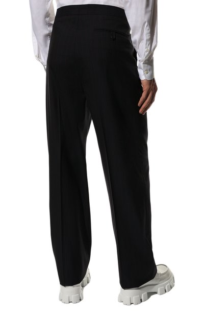 Шерстяные брюки PRADA, арт. SPH176-10D9-F0008-221, фото 4