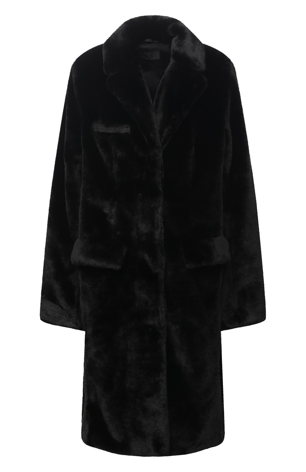 Шуба из экомеха RTA, арт. WF0FR-4036BLK, фото 1