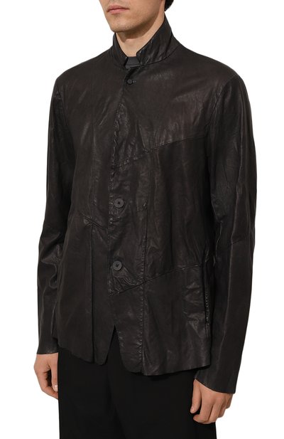 Кожаная куртка TRANSIT, арт. CFUTRWQ260, фото 3