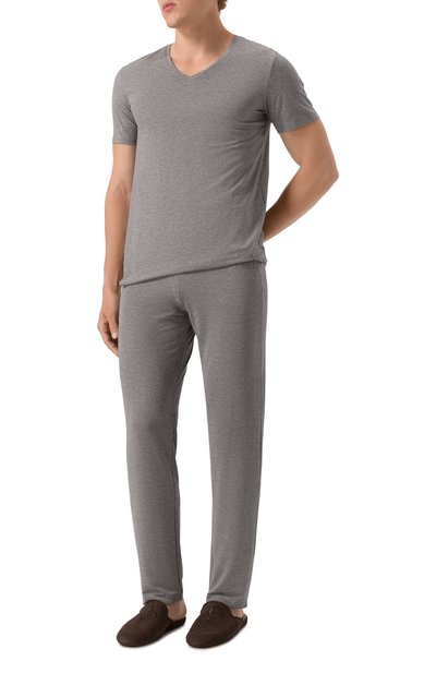 Хлопковая футболка HANRO, арт. 073089, фото 2