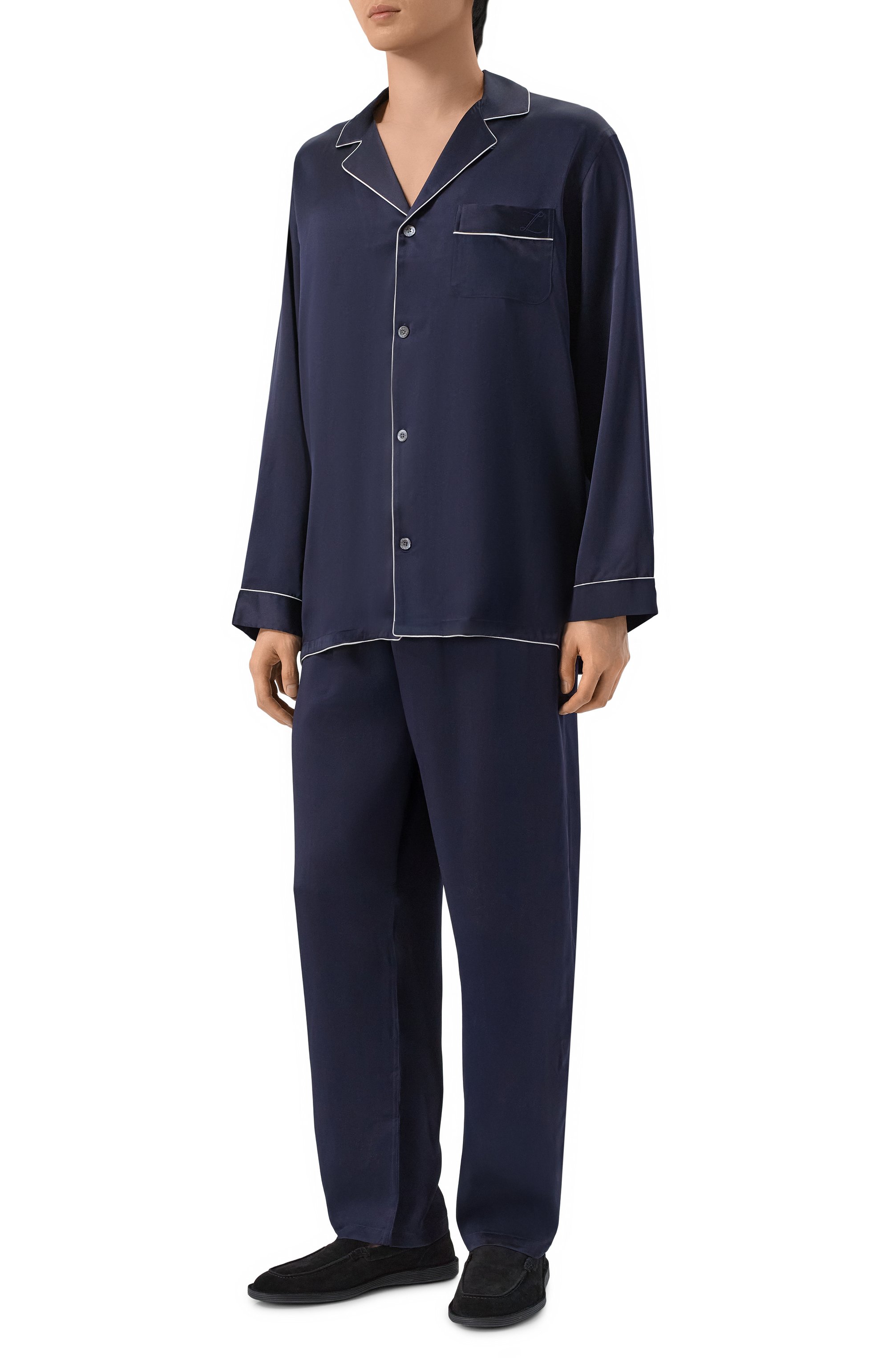 Шелковая пижама ZIMMERLI, арт. 6000-75130, фото 2