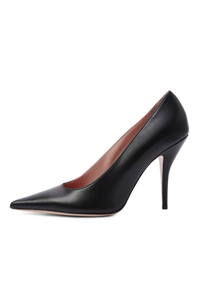 Кожаные туфли cuttie 100 VALENTINO черного цвета по цене 113000 руб., арт. 9W2S0PZ5/DDT, фото 4 Кожаные туфли cuttie 100 VALENTINO, арт. 9W2S0PZ5/DDT, фото 4