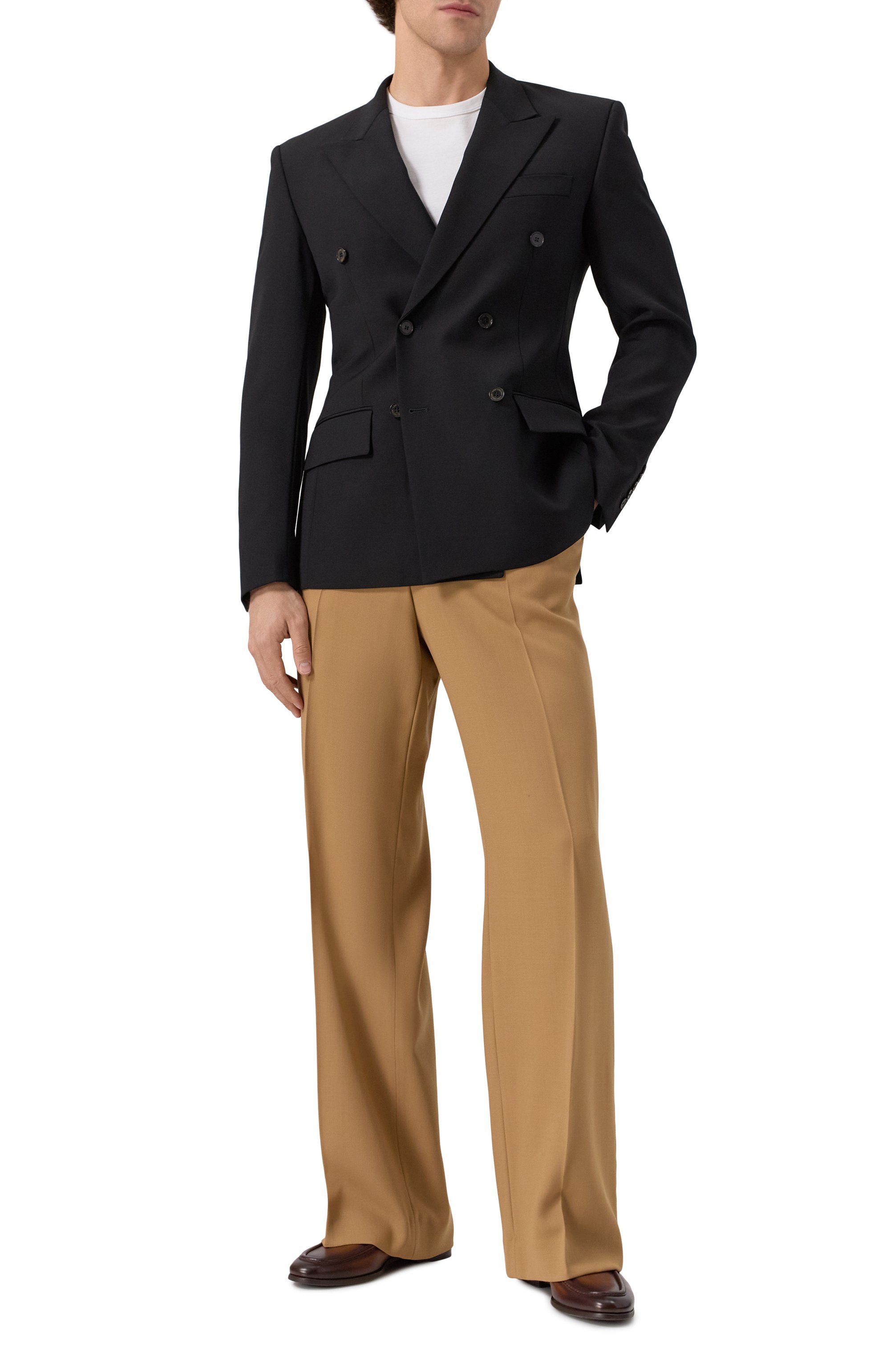 Шерстяной пиджак JACOB LEE, арт. MWB001SS25B-W, фото 2