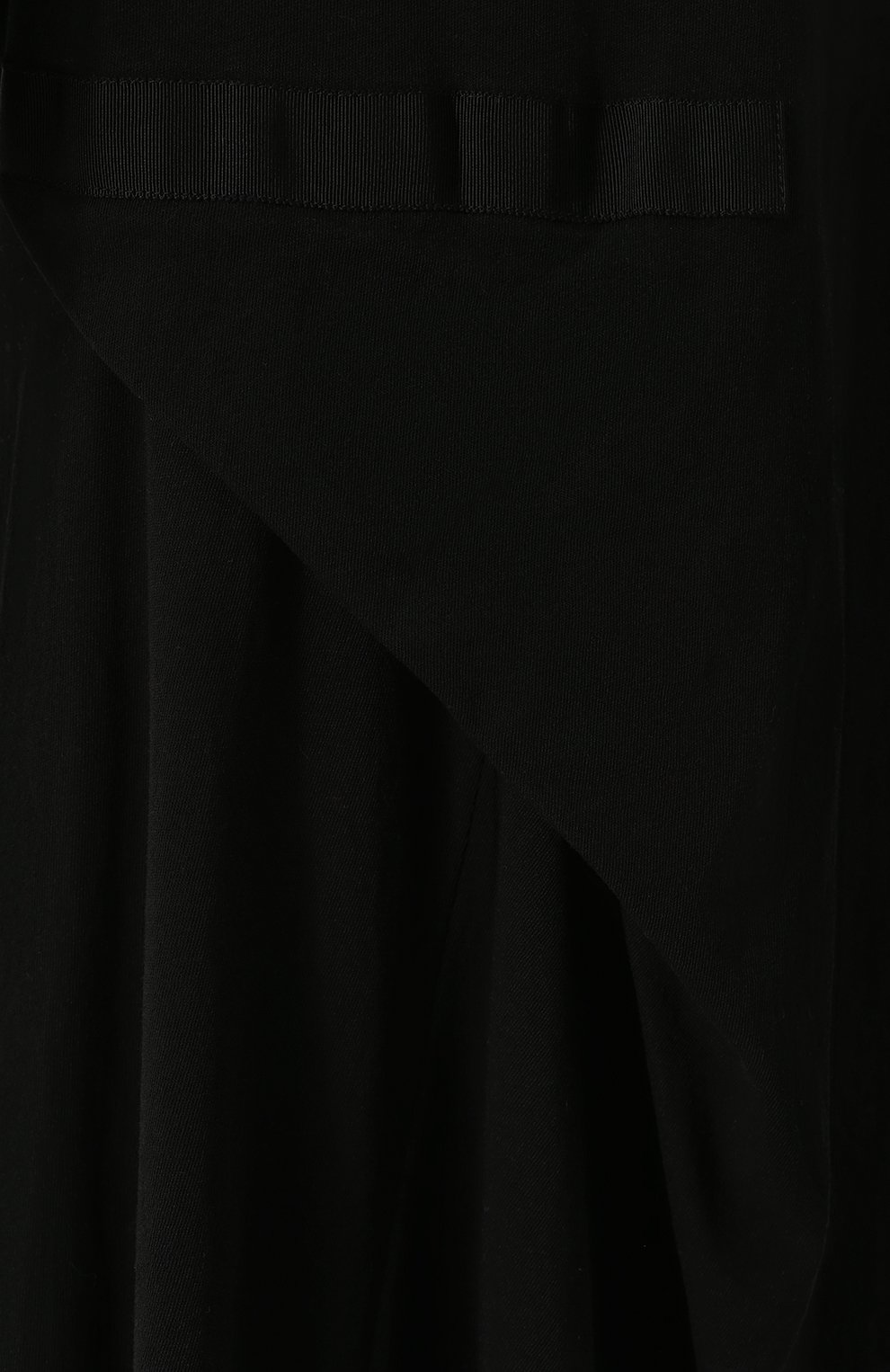 Однотонная хлопковая футболка свободного кроя YOHJI YAMAMOTO, арт. FE-T54-005, фото 5