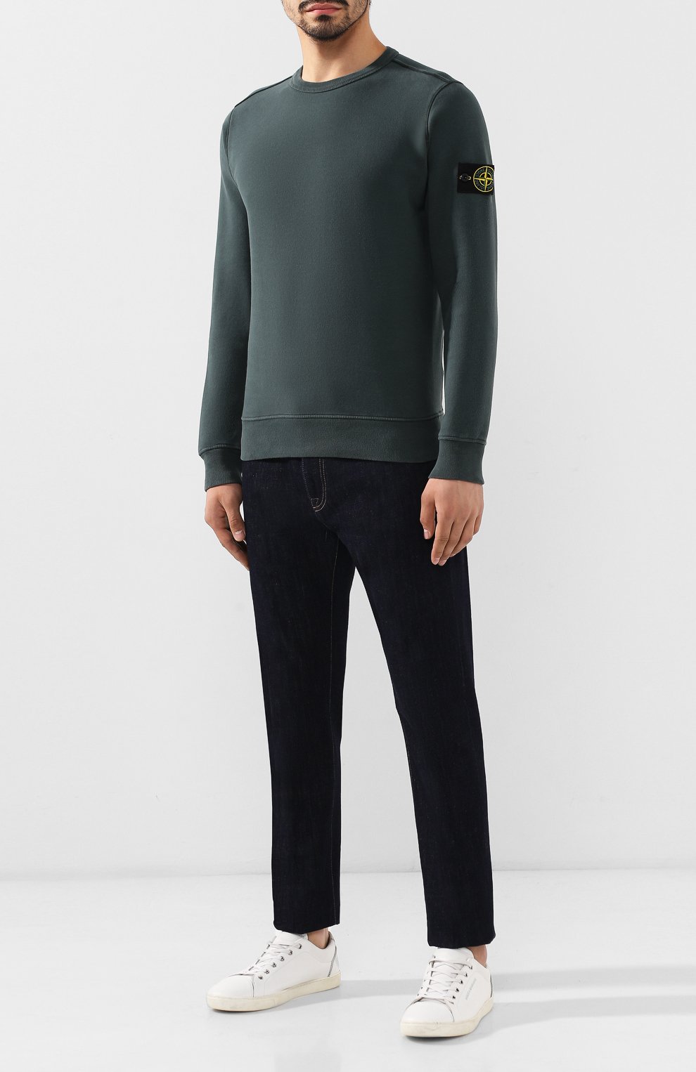 Хлопковый свитшот STONE ISLAND, арт. 711562720, фото 2