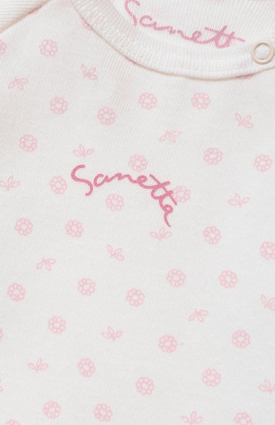 Хлопковый комбинезон с принтом SANETTA, арт. 906372, фото 3