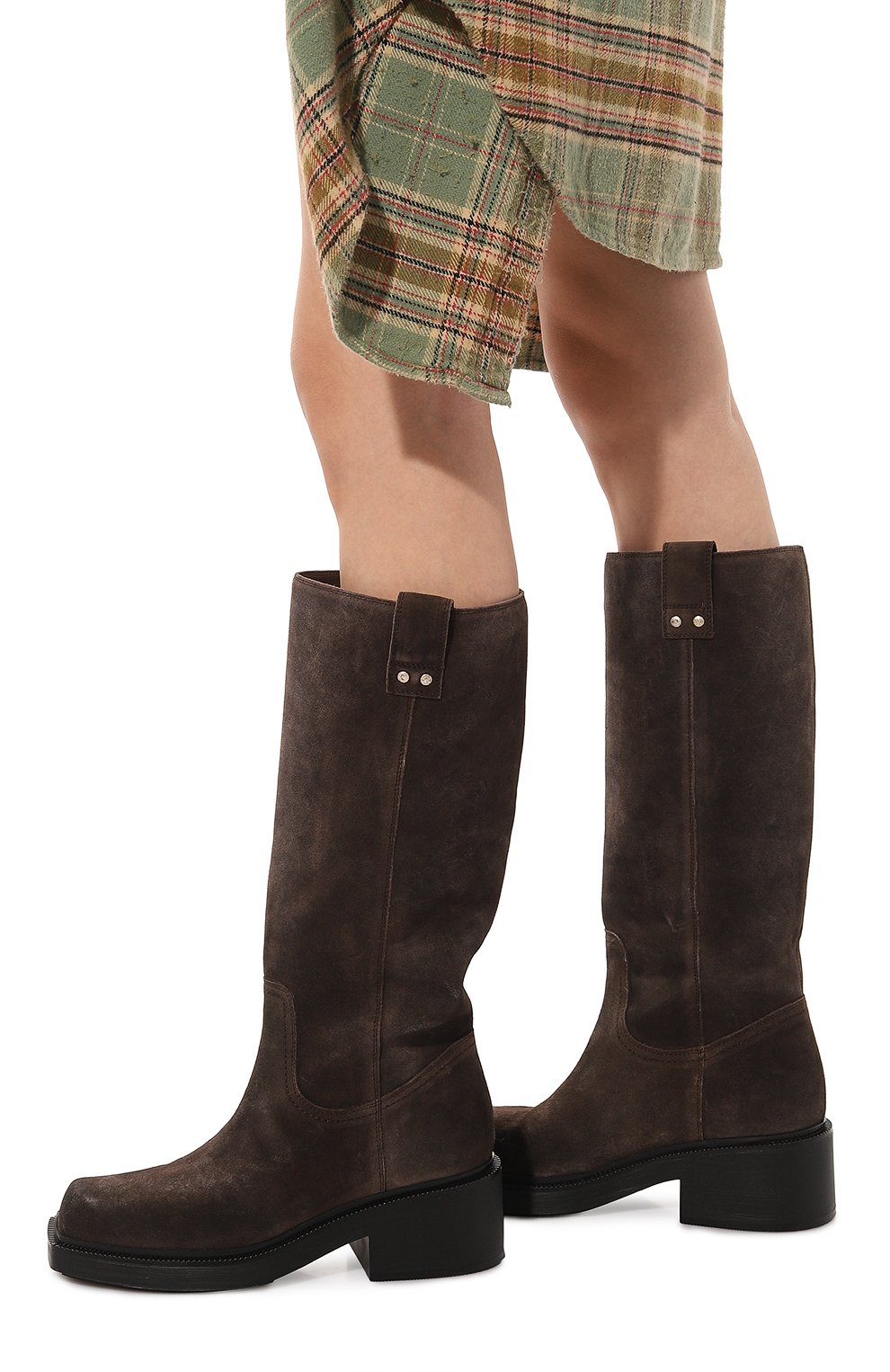 Замшевые сапоги fray VIC MATIE, арт. 1F2352D_F06F060350, фото 3