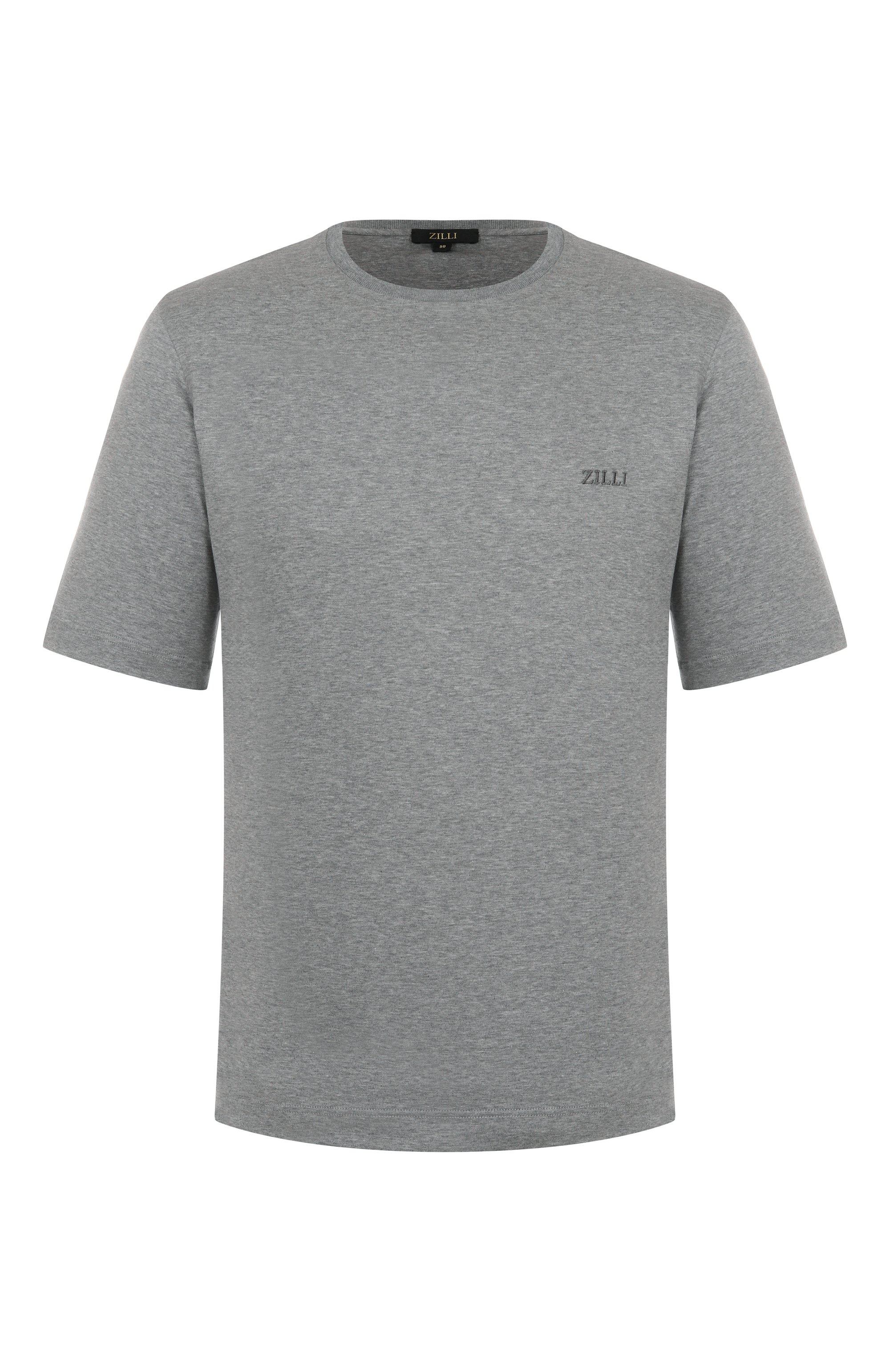 Хлопковая футболка ZILLI, арт. TSR02AM0100VZL000, фото 1