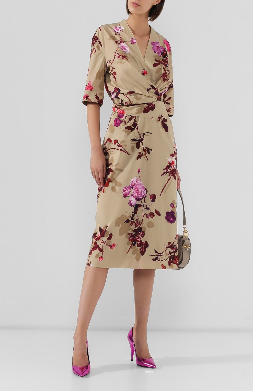 Хлопковое платье DRIES VAN NOTEN, арт. 192-31024-8007, фото 2