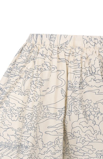 Хлопковая юбка BONPOINT кремового цвета по цене 19950 руб., арт. S06GSKW00014/4A-8A, фото 3 Хлопковая юбка BONPOINT, арт. S06GSKW00014/4A-8A, фото 3