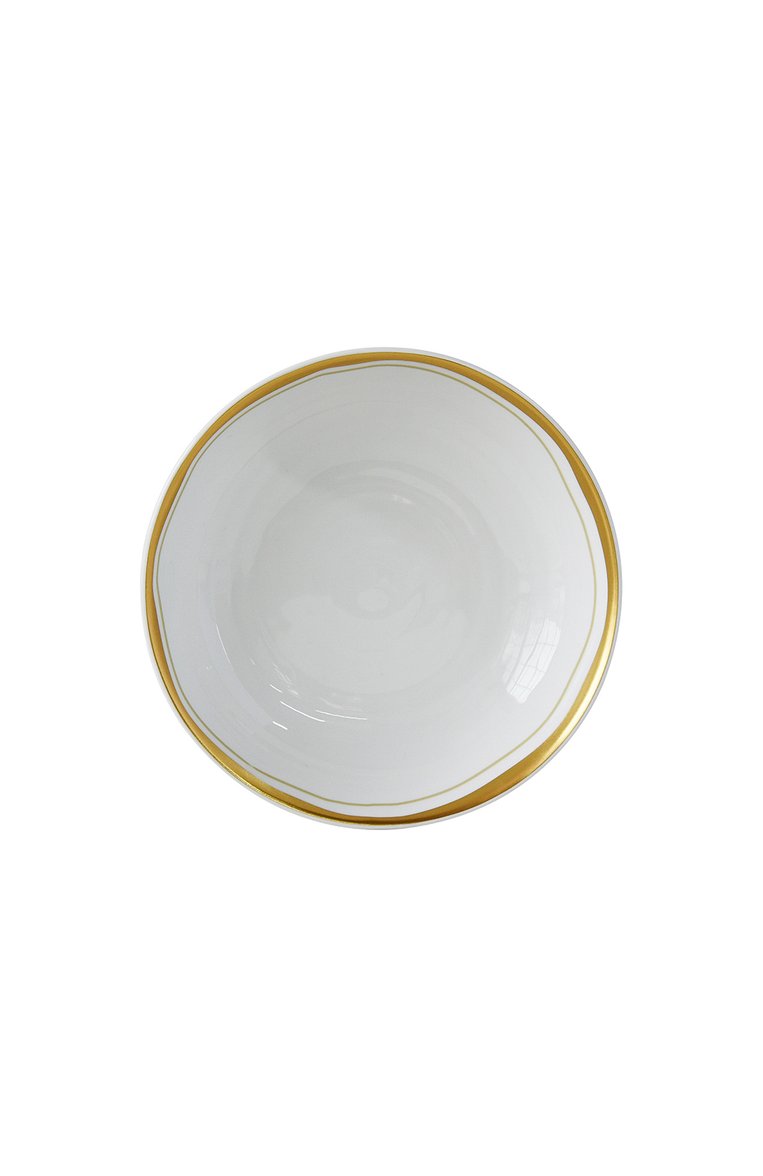 Тарелка суповая albatre BERNARDAUD золотого цвета, арт. 2043/26 | Фото 1 (Интерьер Кросс-КТ: Обеденная посуда; Нос: Не проставлено; Региональные ограничения белый список (Axapta Mercury): Не проставлено; Коллекция: Albatre; Ограничения доставки: fragile-2)