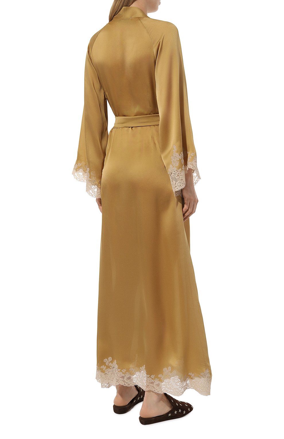 Шелковый халат CARINE GILSON, арт. AG0134DP, фото 4