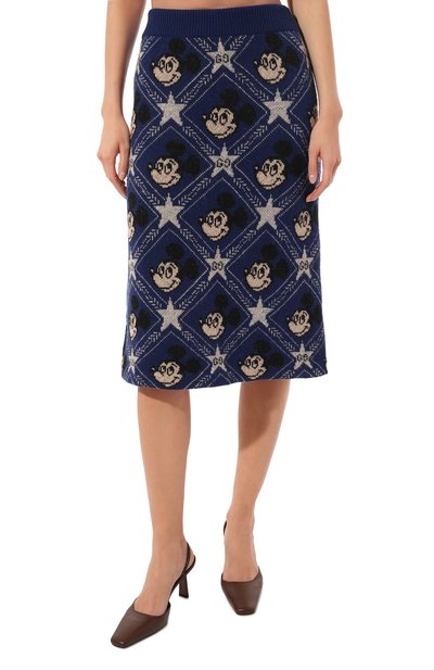 Шерстяная юбка disney x gucci GUCCI, арт. 606208 XKA57, фото 3