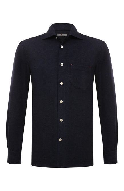 Мужская шерстяная рубашка KITON, арт. UMCNERK0131C07