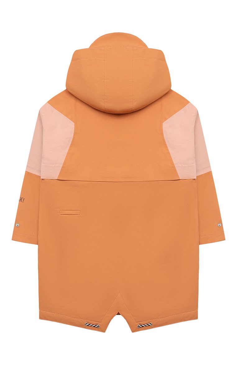 Мужского дождевик с капюшоном GOSOAKY оранжевого цвета, арт. 211.101.514/DENSE MICR0 TWILL | Фото 2 (Кросс-КТ: Демисезон; Региональные ограничения белый список (Axapta Mercury): RU, Не проставлено; Нос: Не проставлено; Ростовка одежда: 5 лет | 110 см, 7 лет | 122 см, 9 лет | 134 см, 12 лет | 152 см, 13 - 15 лет | 158 см, 18 мес | 86 см, 3 года | 98 см)