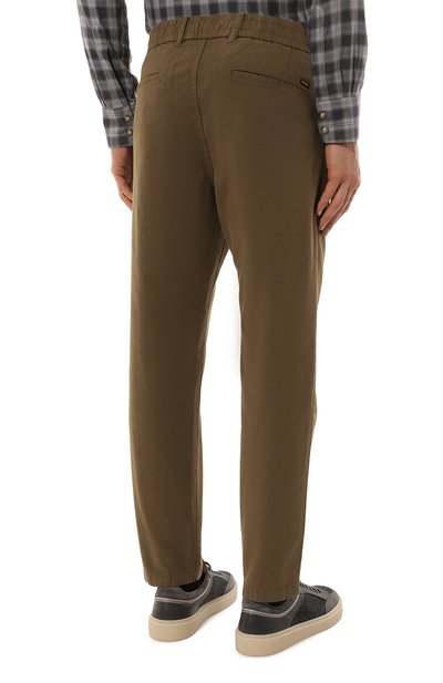 Хлопковые брюки BOSS ORANGE, арт. 50523146, фото 4