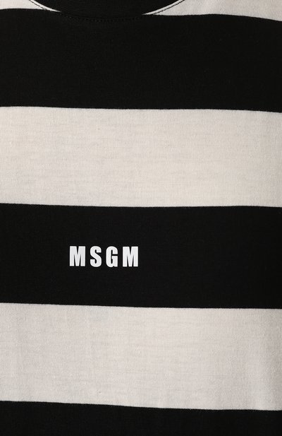 Хлопковая футб олка MSGM, арт. 2841MDM241 207255, фото 5