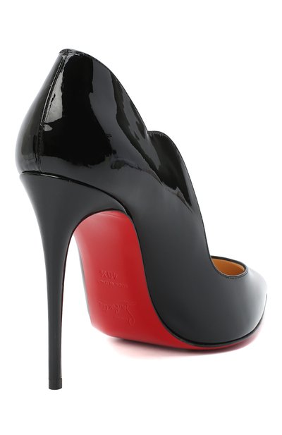 Кожаные туфли hot chick 100 CHRISTIAN LOUBOUTIN, арт. hot chick 100 patent, фото 4