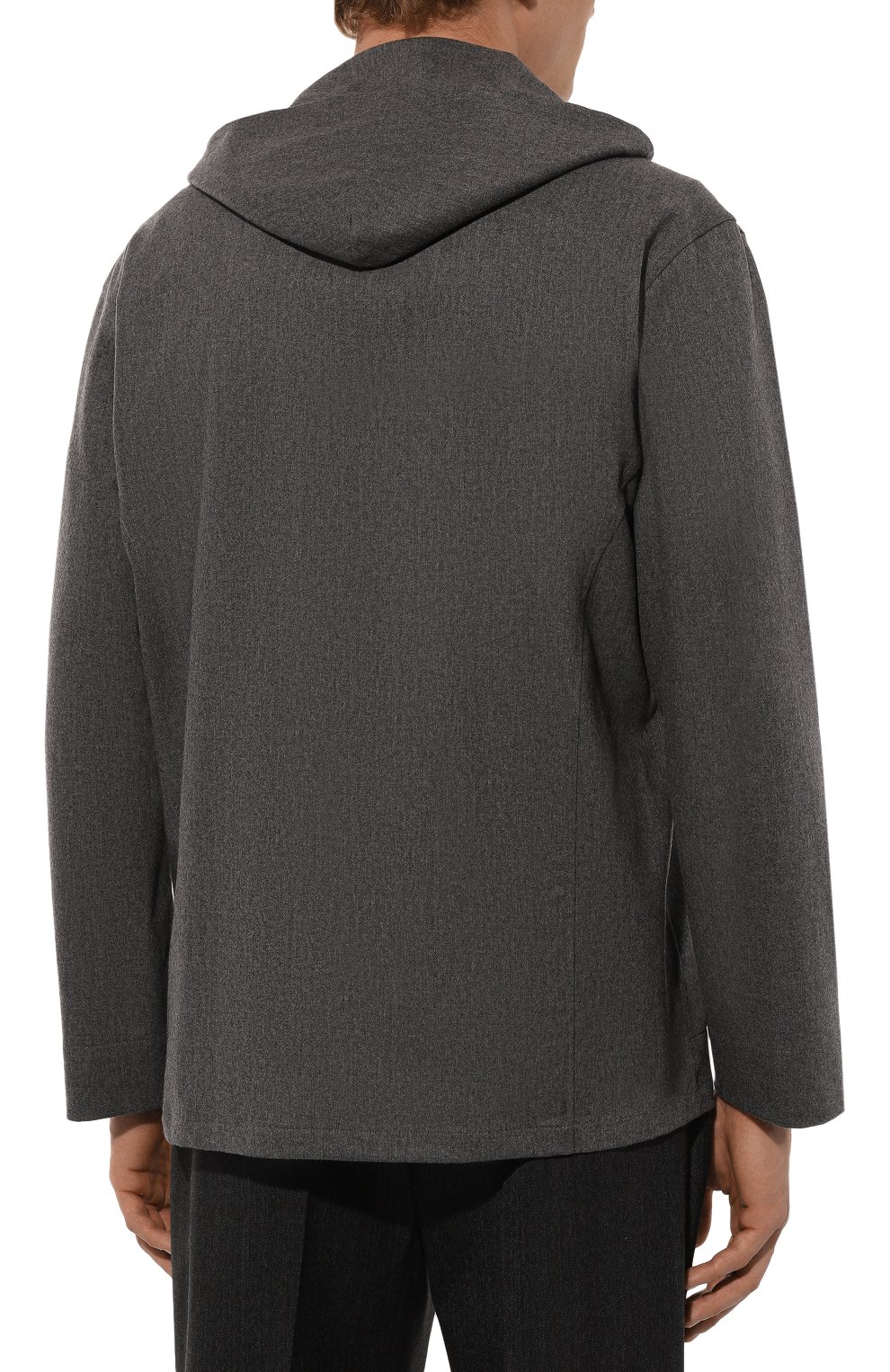 Шерстяная куртка-рубашка KITON, арт. UMCLUCAK0123E02, фото 4