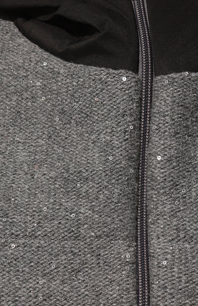 Комбинированный жилет GRAN SASSO серого цвета по цене 69350 руб., арт. 78253/69353, фото 5 Комбинированный жилет GRAN SASSO, арт. 78253/69353, фото 5