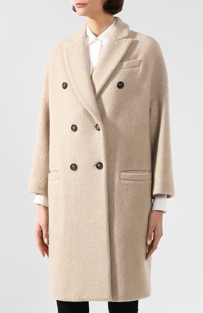 Пальто из смеси кашемира и шерсти BRUNELLO CUCINELLI, арт. MB5329402, фото 3