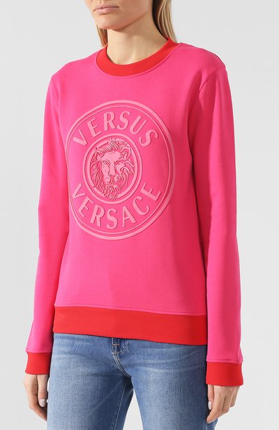 Хлопковый пуловер VERSUS VERSACE, арт. BD90691/BJ10390, фото 3