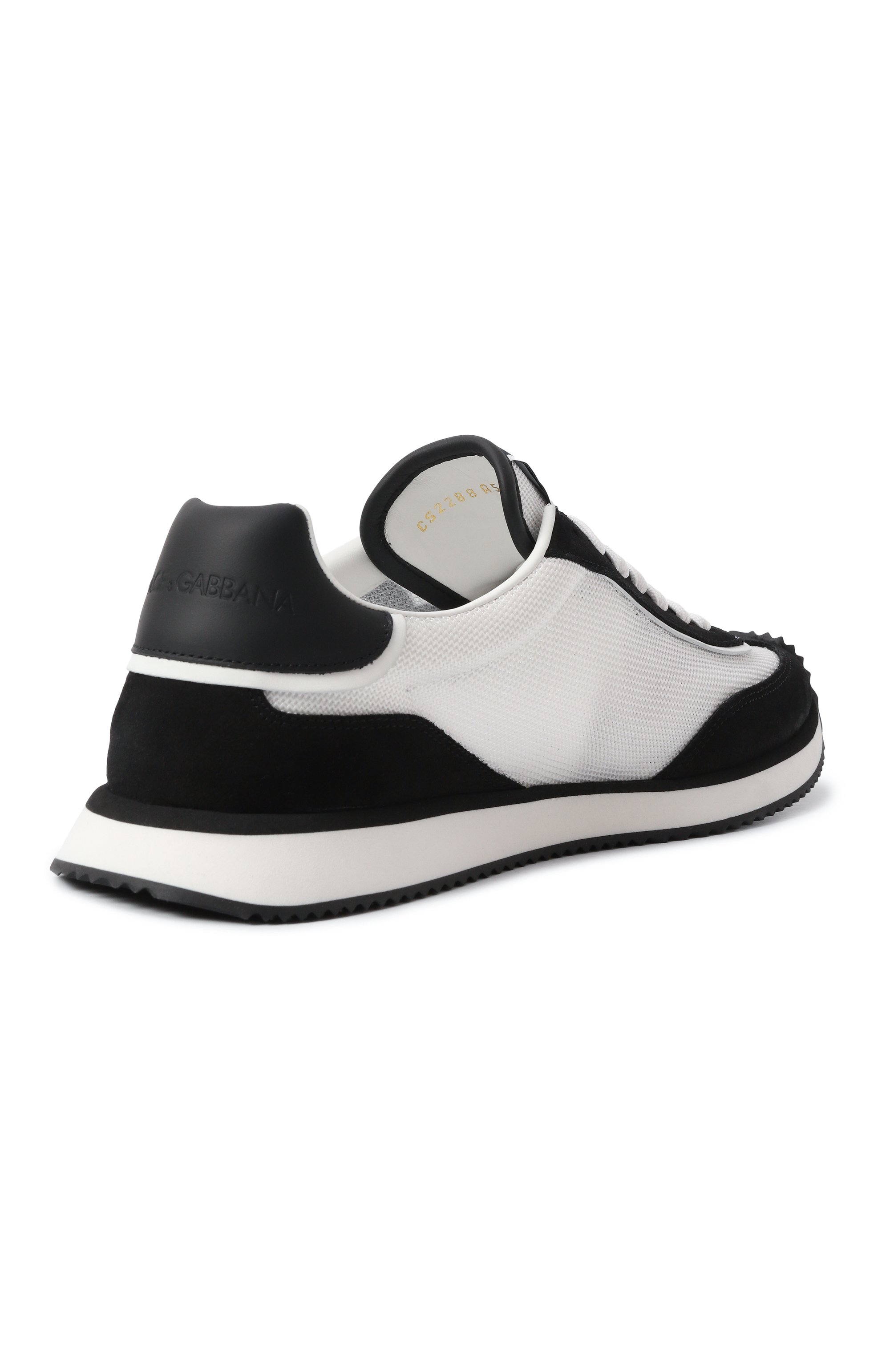 Комбинированные кроссовки dg cushion DOLCE & GABBANA, арт. CS2288/A5355, фото 5