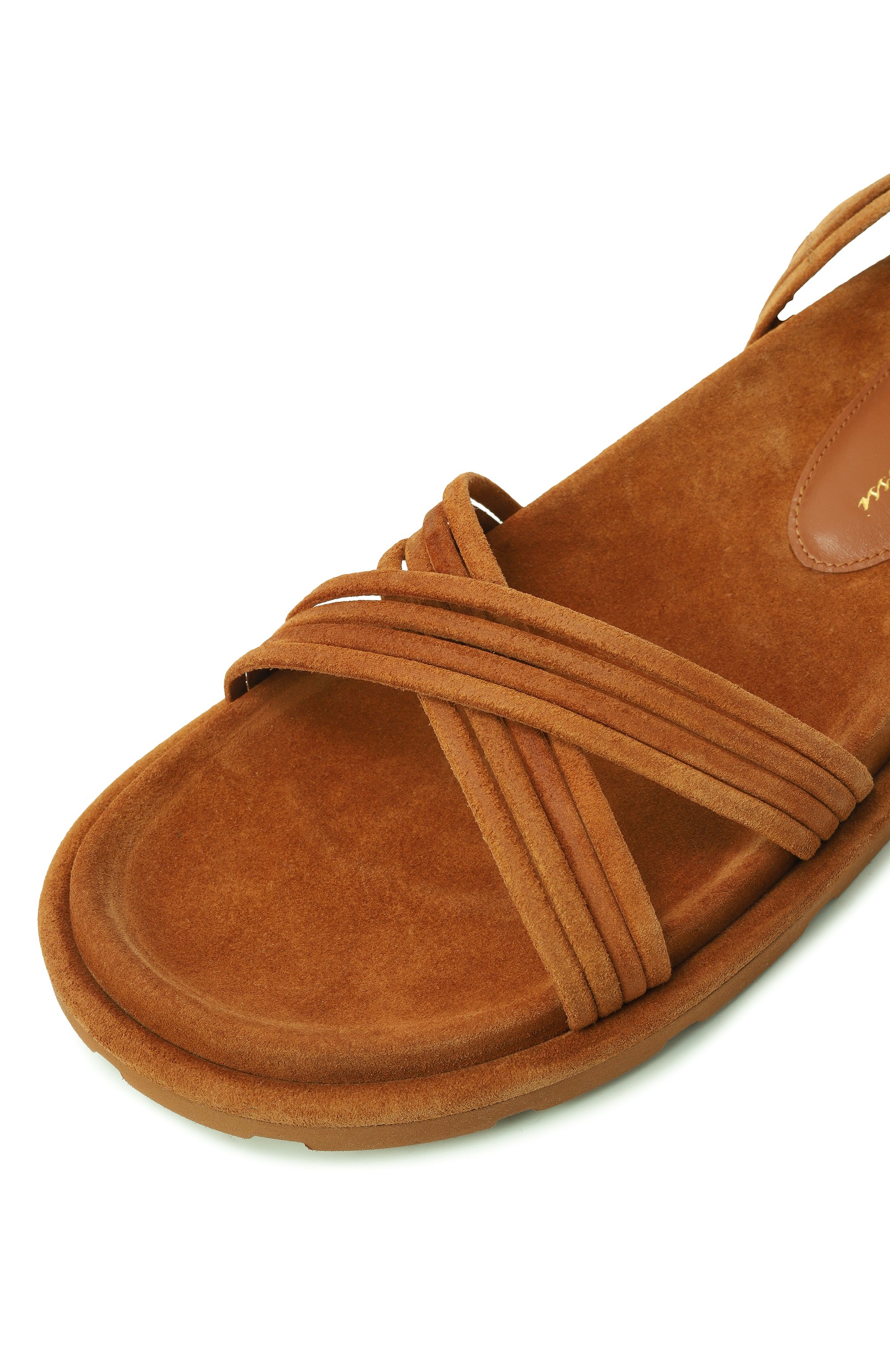 Замшевые сандалии lianne GIANVITO ROSSI, арт. G32659.10G0M.VLUSELL, фото 7